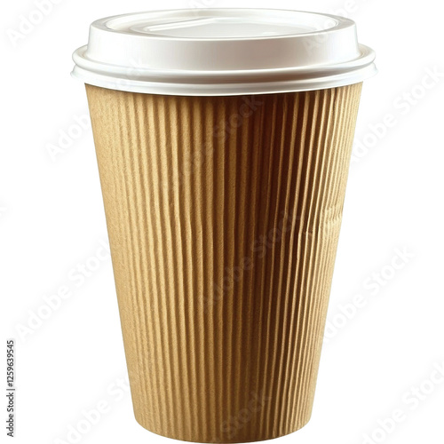 Wallpaper Mural coffee cup isolated on white
 Torontodigital.ca