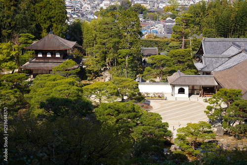 京都府京都市東山区に鎮座する銀閣寺