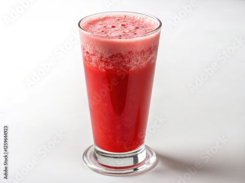 Wallpaper Mural Refreshing Red Smoothie in Tall Glass Torontodigital.ca