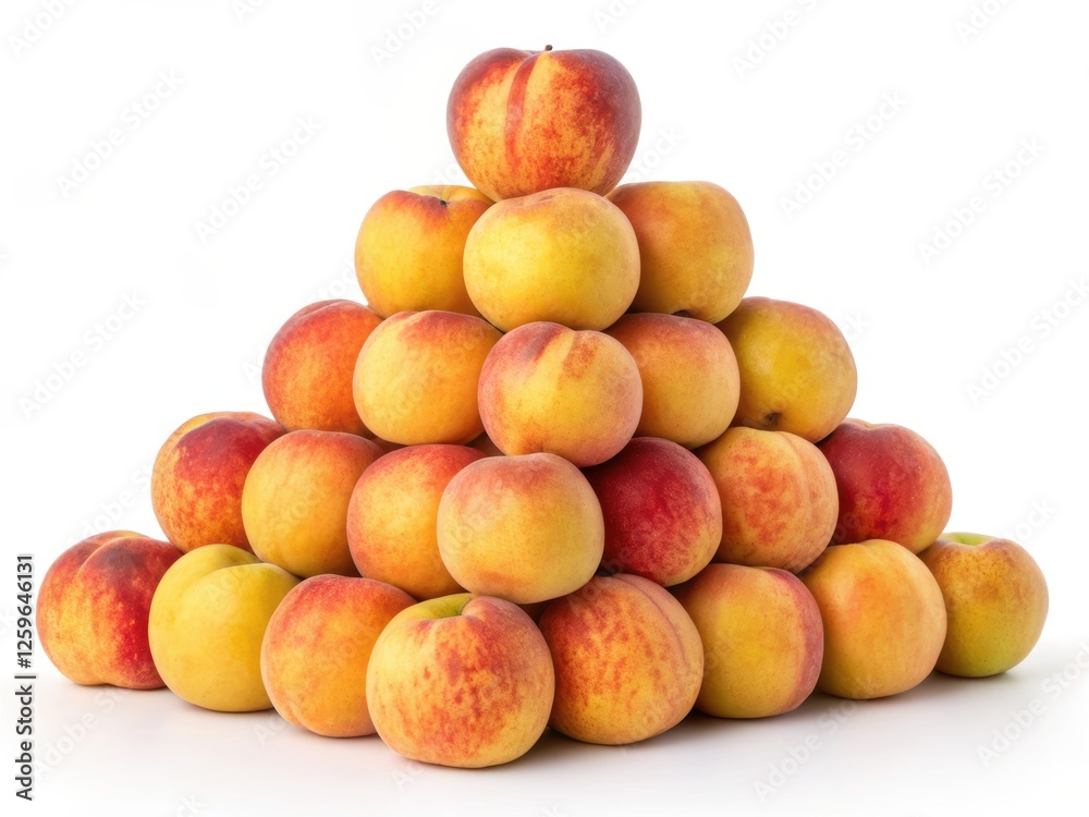Pyramid of Nectarines Pyramid of Nectarines