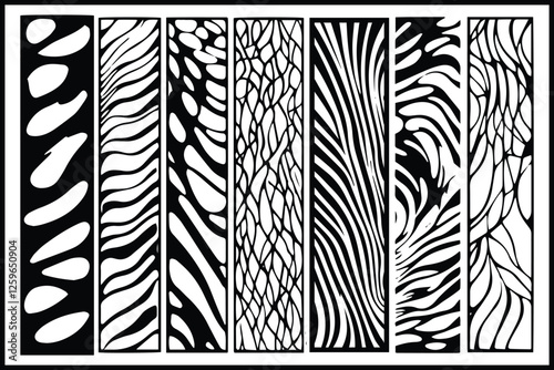 Natural Wooden Carved Design Panels