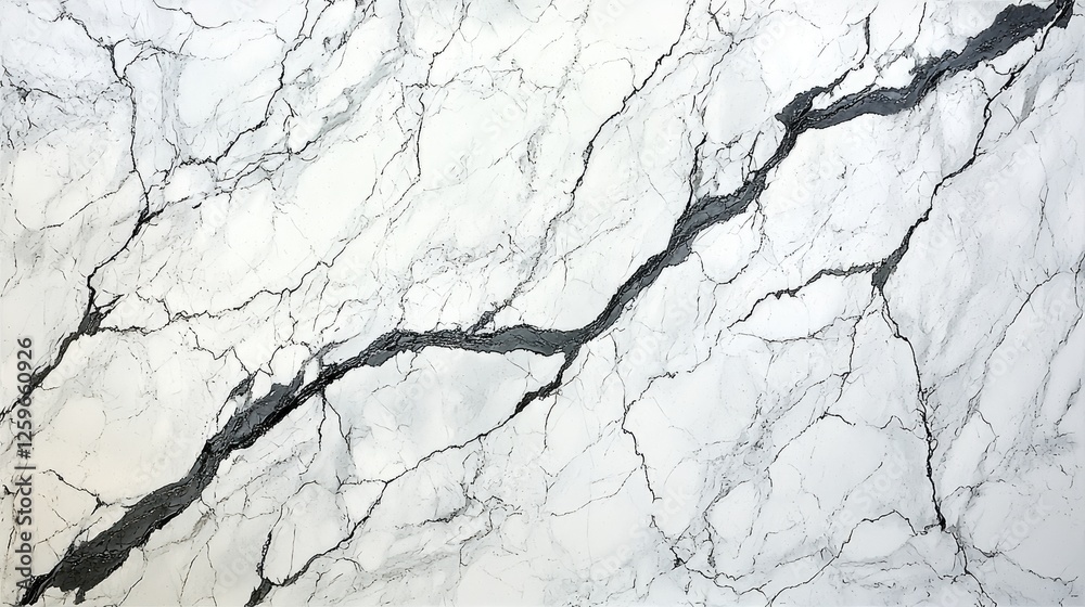 Fototapeta premium Elegant marble surface with intricate veins and patterns, ideal for interior design projects
