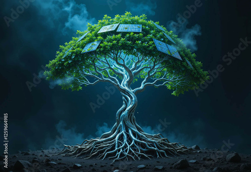 tree with roots