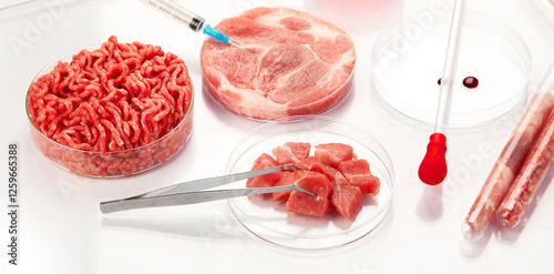 cultured meat in laboratory