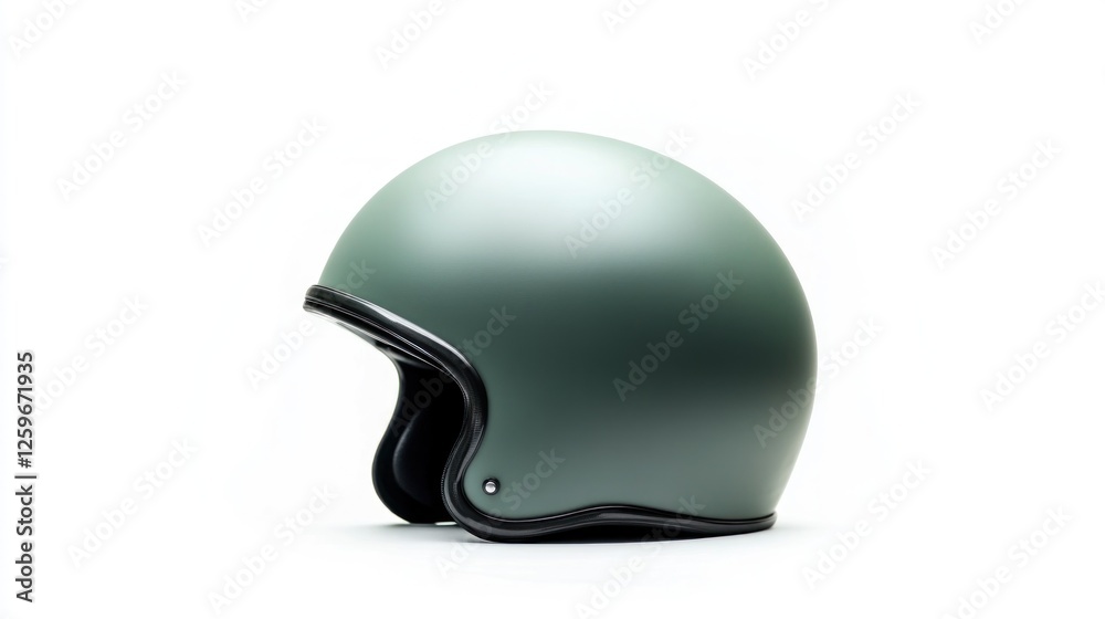 Olive green helmet, safety gear, white background, studio shot, product photography Olive green helmet, safety gear, white background, studio shot, product photography