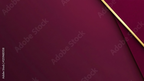 Maroon gold geometric backdrop