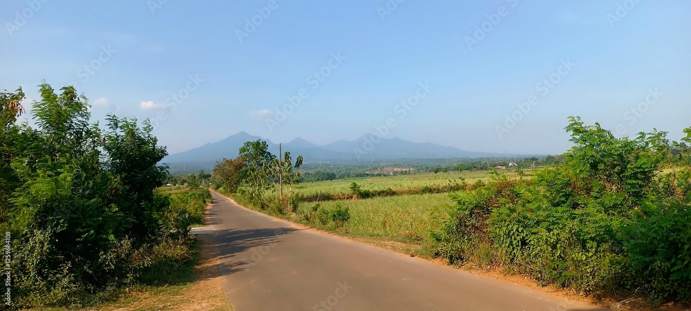 Very Beautiful Rural Road Very Beautiful Rural Road