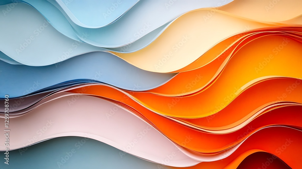 Obraz premium abstract wave background
