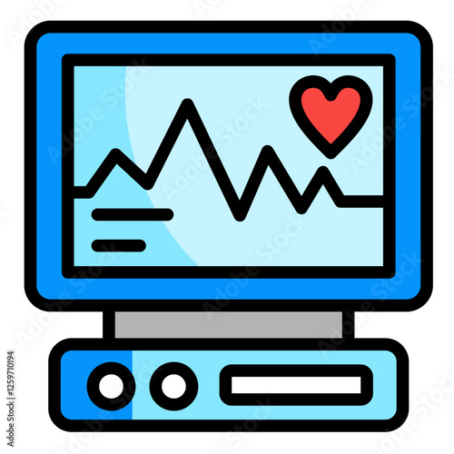 Electrocardiogram Icon