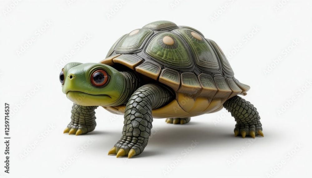 Fototapeta premium Three dimensional model of a turtle