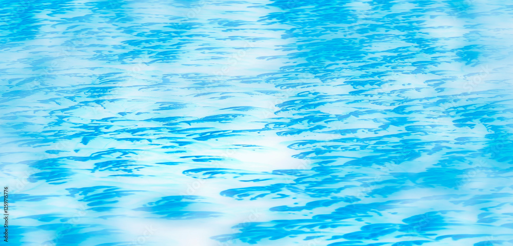 Obraz premium 青(シアン)と白の霞の掛かる横殴りの極寒猛吹雪テクスチャ