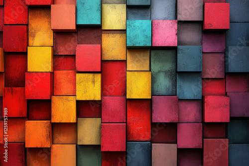 Color Block Background