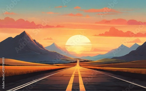 road to the mountains
