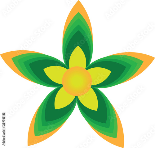 Flower design vector 