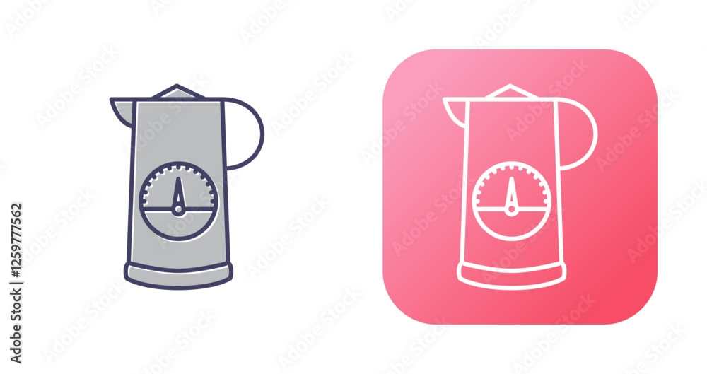 Water Boiler Vector Icon