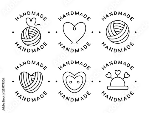 Handmade craft logos