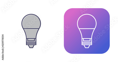 Electric Bulb Vector Icon