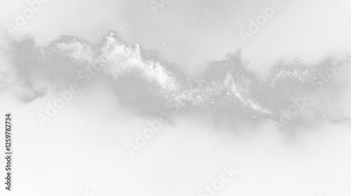 Wallpaper Mural a black and white photo of a nebula Torontodigital.ca
