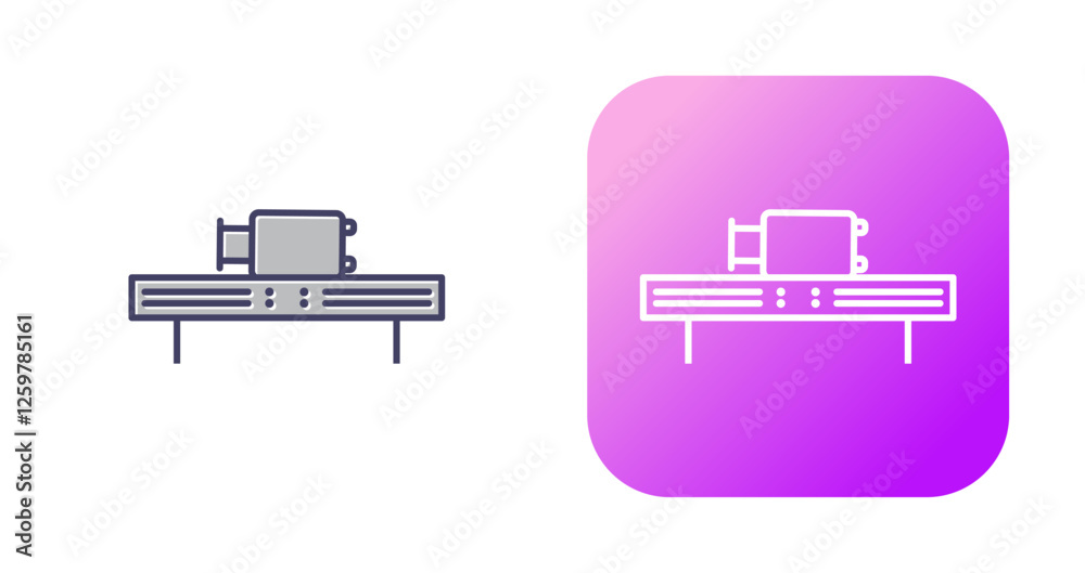 Checking Bag Vector Icon Checking Bag Vector Icon