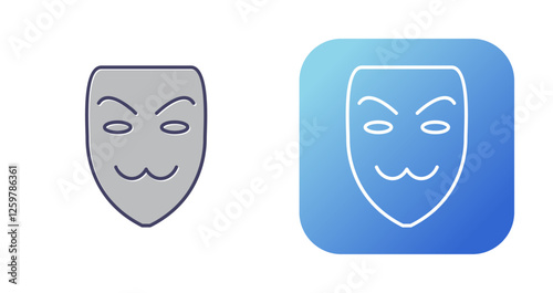 Hacker Mask Vector Icon