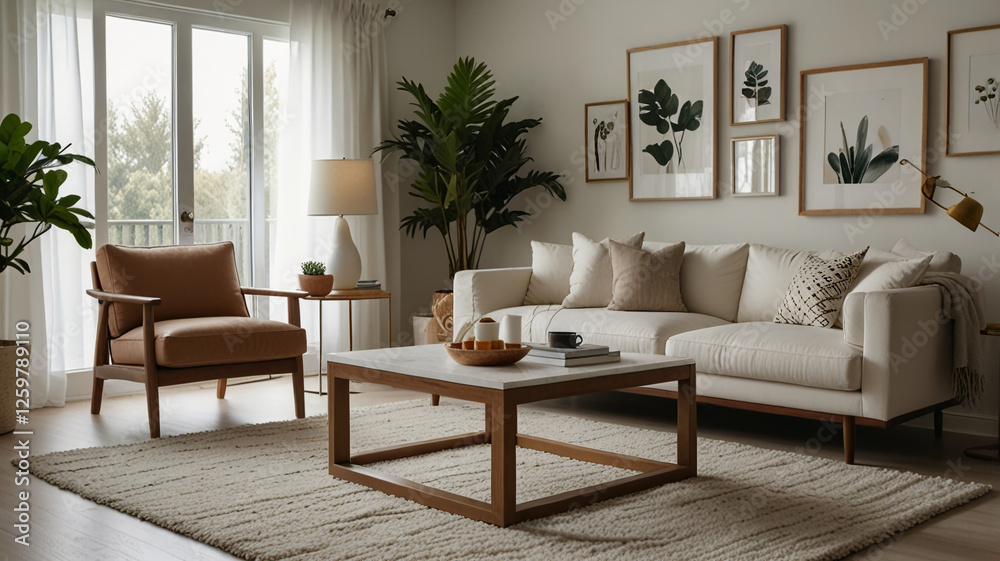 Fototapeta premium modern living room