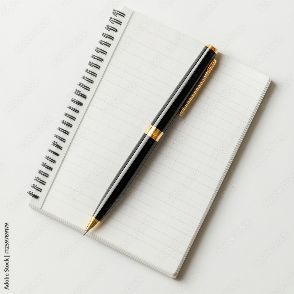 pen mockup resting on an elegant notepad pen mockup resting on an elegant notepad