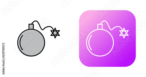 Bomb Vector Icon