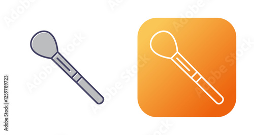 Blushon Brush Vector Icon