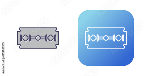 Razor Blade Vector Icon