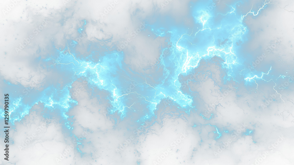 a dark blue nebula with lightnings in the sky a dark blue nebula with lightnings in the sky