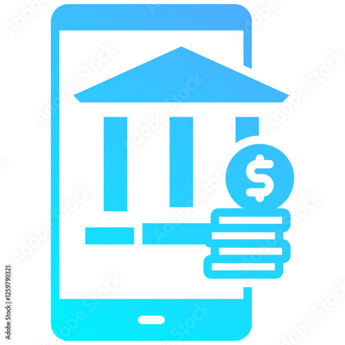 Mobile Banking Icon