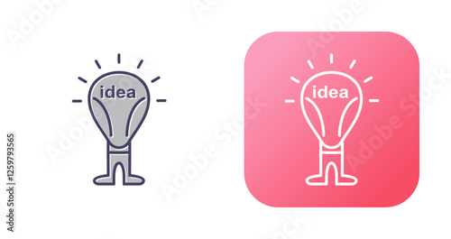 Brilliant Idea Vector Icon