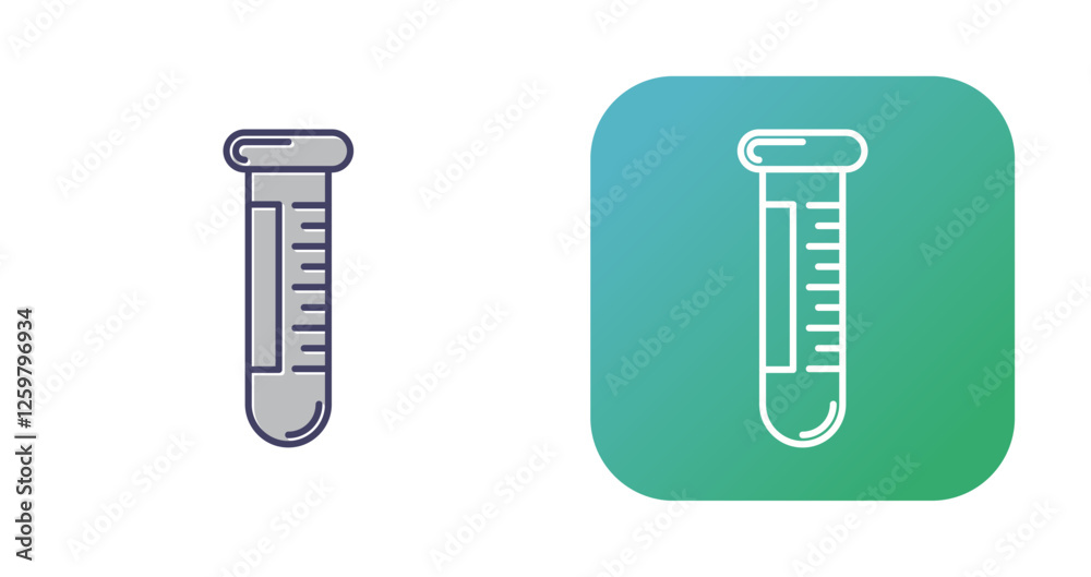 Sample Tubes Vector Icon Sample Tubes Vector Icon