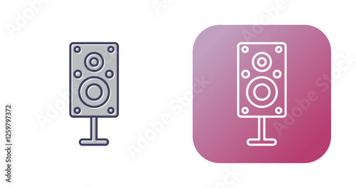 Speakers Vector Icon