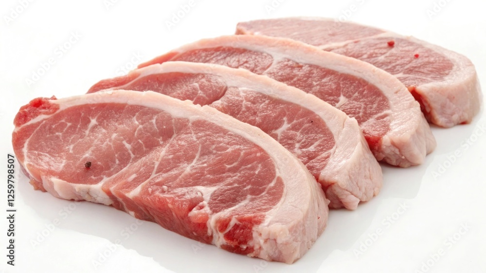 raw meat isolated on white background raw meat isolated on white background