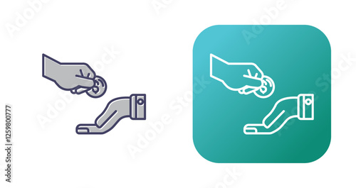 Donor Vector Icon