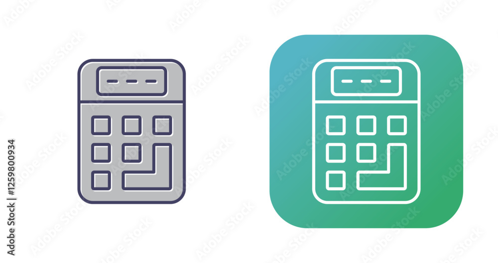 Calculator Vector Icon Calculator Vector Icon