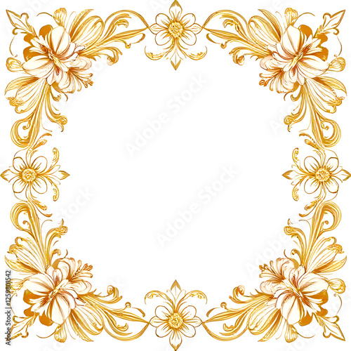 Wallpaper Mural Elegant Floral Frame Border – Vintage Nature-Inspired Vector Design







 Torontodigital.ca