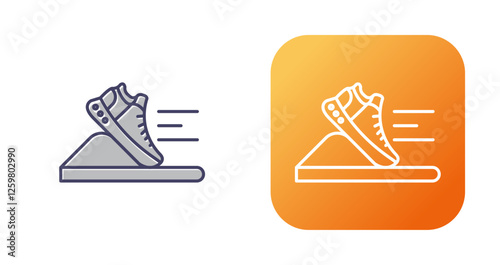 Starting Block Vector Icon