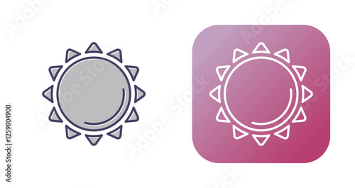 Sun Vector Icon