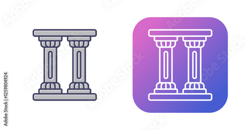 Column Vector Icon