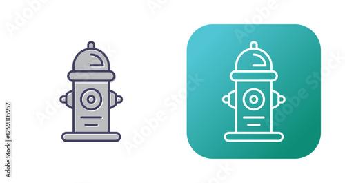 Fire Hydrant Vector Icon