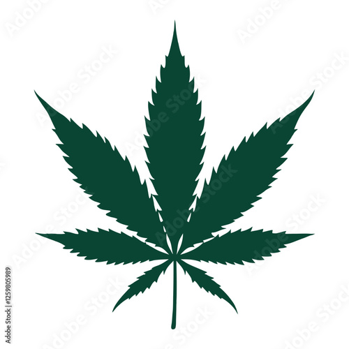Cannabis Clipart design, marijuana weed smoking illustration vector