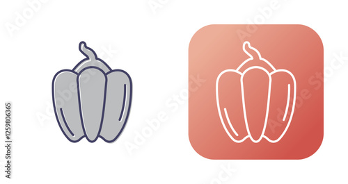 Pepper Vector Icon