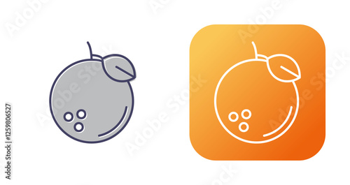 Orange Vector Icon