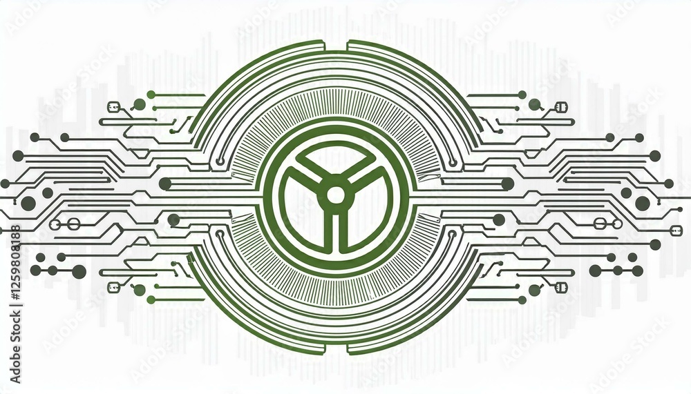 Obraz premium Modern new logo or icon suitable as cover or banne