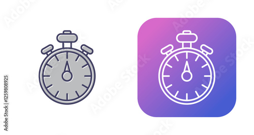 Stopwatch Vector Icon