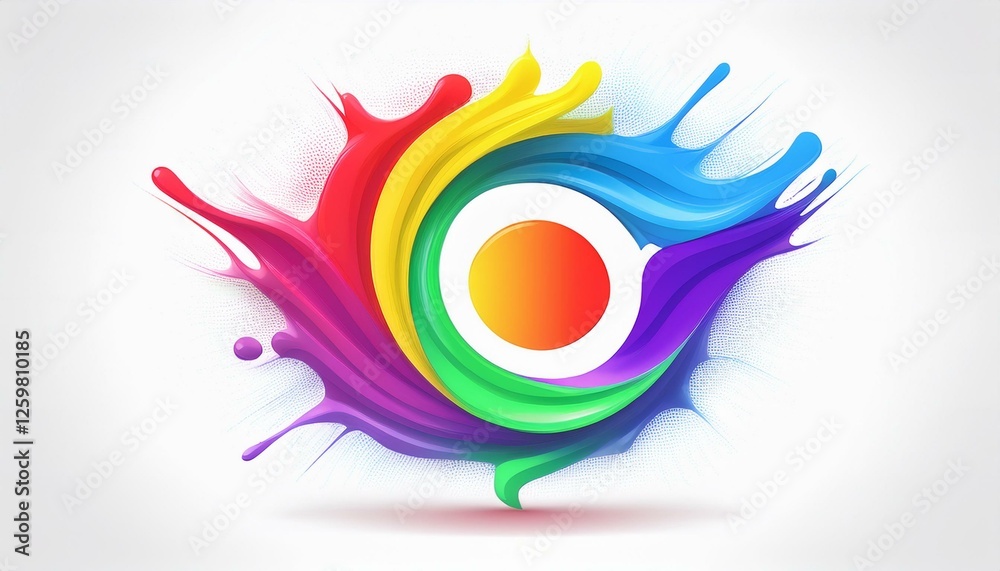 Modern new logo or icon suitable as cover or banner Modern new logo or icon suitable as cover or banner