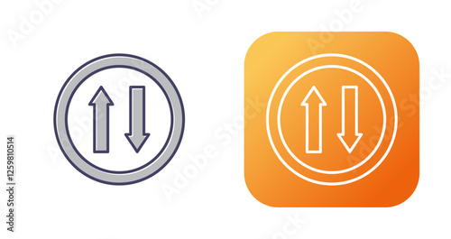 Traffic Sign Vector Icon
