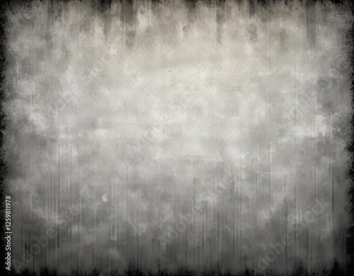 grunge halftone grey texture with gradient background, wallpaper, monochrome